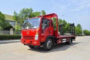 這款國(guó)六挖機(jī)平板運(yùn)輸車(chē)很火，關(guān)注沒(méi)？